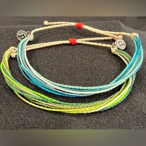 🩵💚PURA VIDA BRACELETS-SET OF 2💚🩵